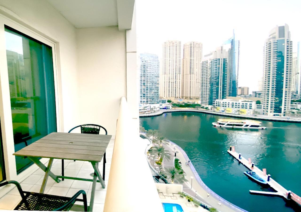 Panoramic Sea Views Studio Apartment - Marina Dubai Bagian luar foto